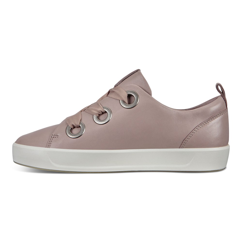 Tenis Mujer - ECCO Soft 8 3-Eyelet - Grises - NXU502196